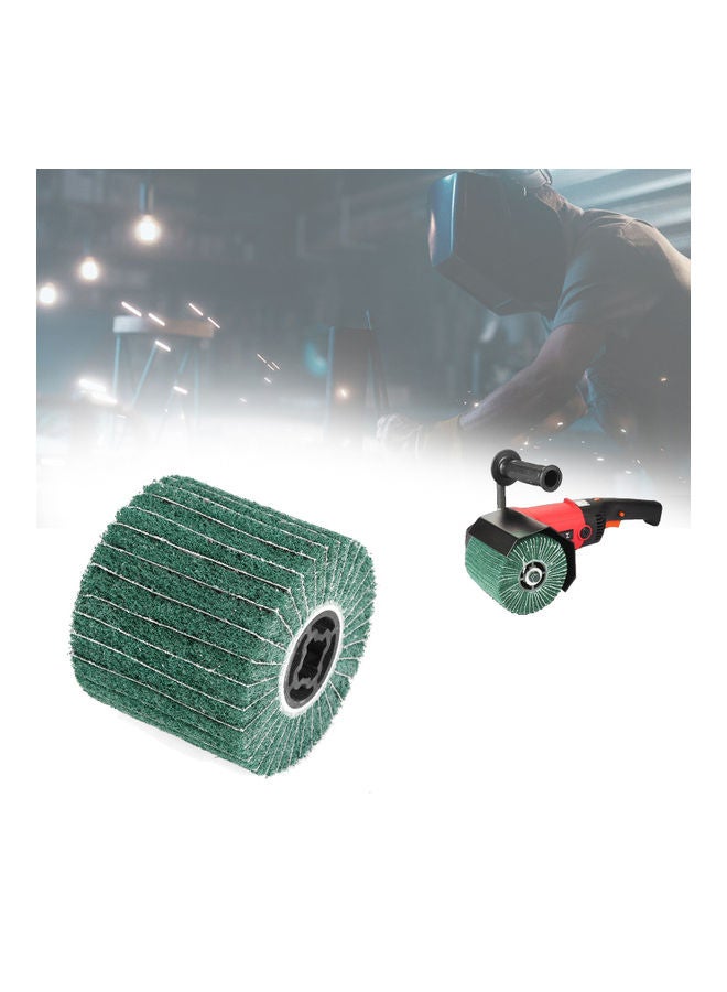 Non-Woven Burnishing Wheel Green 12x10x12cm  - Image 5