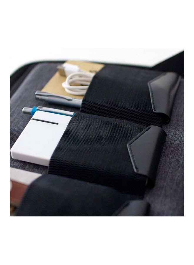 SANTHOME Travel Laptop Portfolio Folder Black  - Image 3