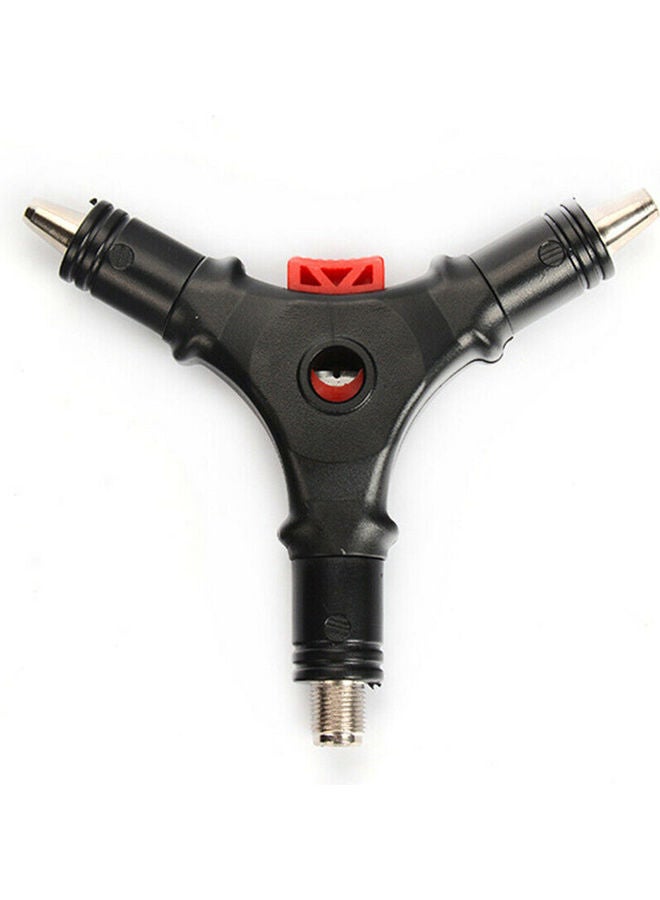 Generic Coaxial Cable Wire Stripper Black 10.00x2.00x10.00cm  - Image 2