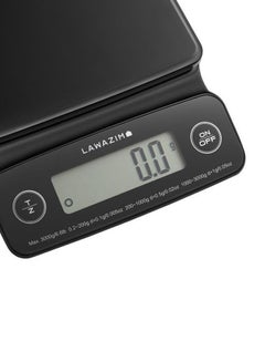 لوازم ميزان رقمي دقيق للمطبخ أسود 19.3سم  - Image 4
