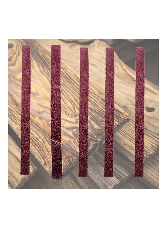 10-Piece Sanding Belt Set Brown  - Image 2
