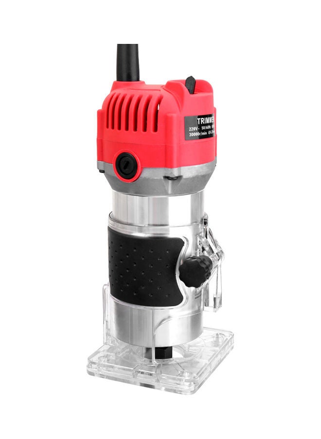 Woodworking Electric Trimming Machine Silver/Pink 23x11x13cm