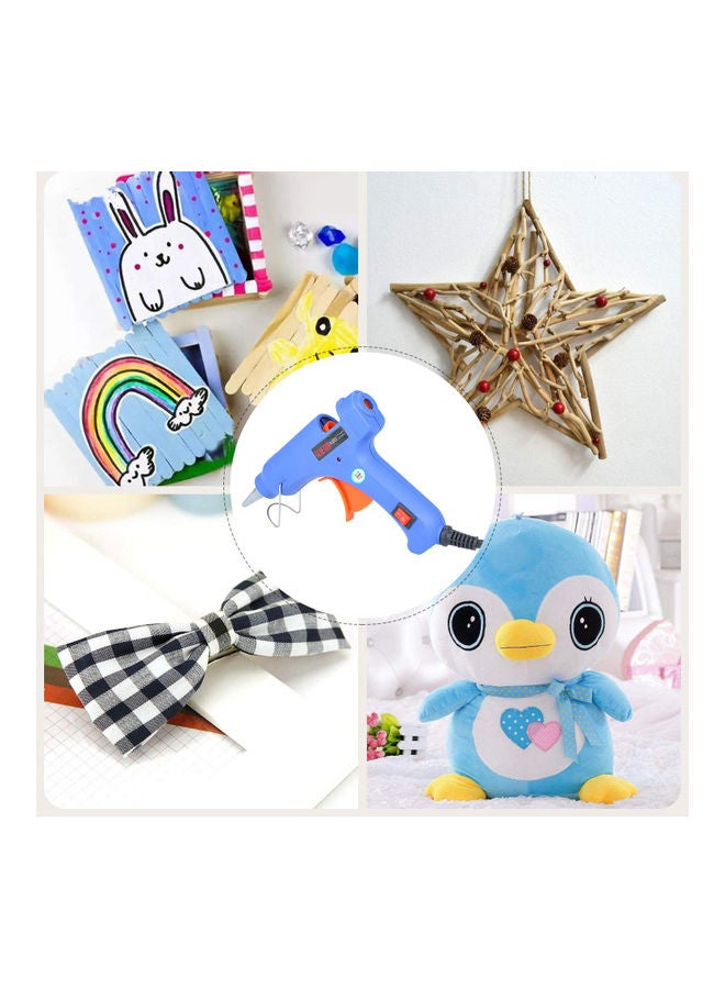 Hot Melt Glue Gun Blue 20.5x4x15cm - Image 2