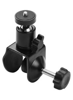 U-Shaped Fixing Clamp With Rotatable Ball Head Black