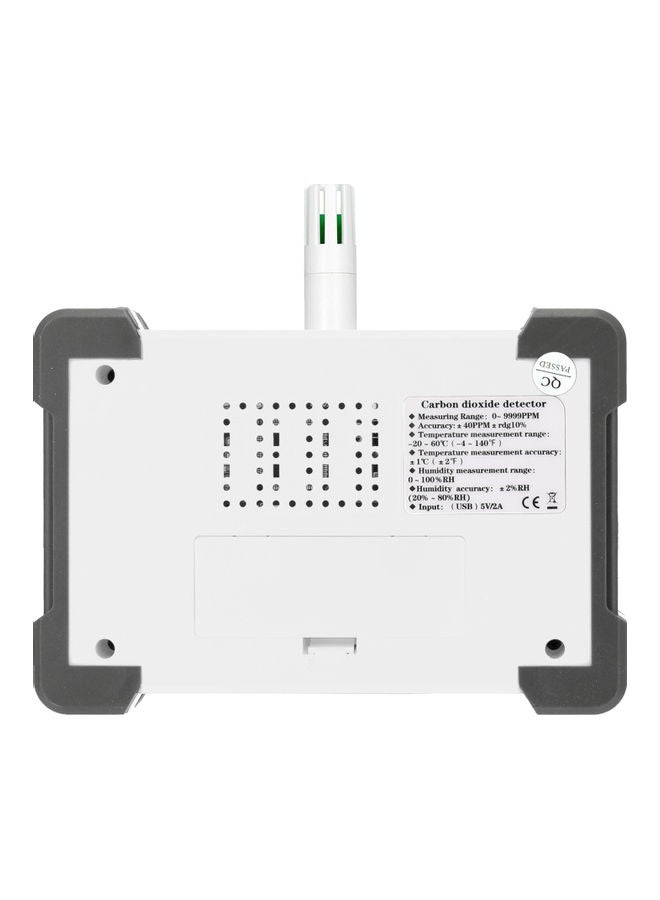 Full Color Display Carbon Dioxide Detector Portable Multicolour 27.00 x 7.20 x 21.50cm  - Image 4