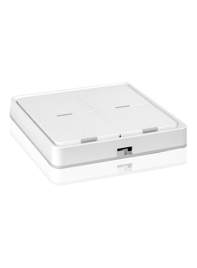 Wireless Smarts Scene 4 Gang Scenario Switch Home Assistant White 10.00 x 2.00 x 10.00cm - Image 3