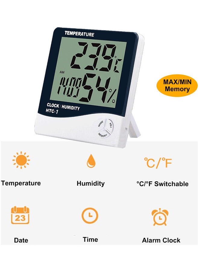 Generic Digital Thermometer Dark Blue/White  - Image 5