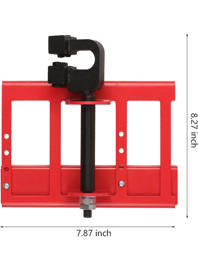 Lumber Cutting Guide Portable Timber Chainsaw Attachment Red 23.40 x 8.50 x 23.00cm - Image 4