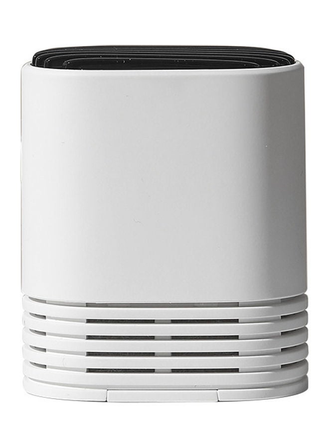 معطر جو صغير بتصميم قلادة للتخلص من الفورمالديهايد أبيض 8.70 x 3.40 x 8.60سم - Image 1