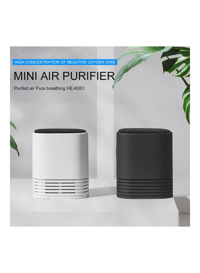 معطر جو صغير بتصميم قلادة للتخلص من الفورمالديهايد أبيض 8.70 x 3.40 x 8.60سم - Image 4