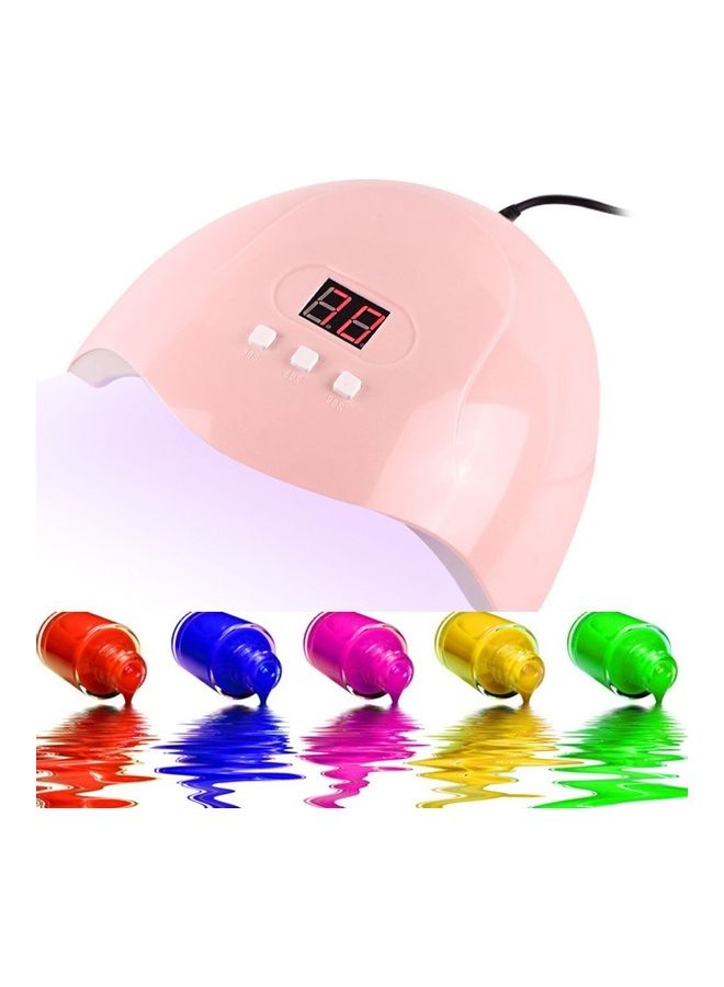 Generic 54W Nail Lamp Nail Gel Dryer Pink  - Image 4
