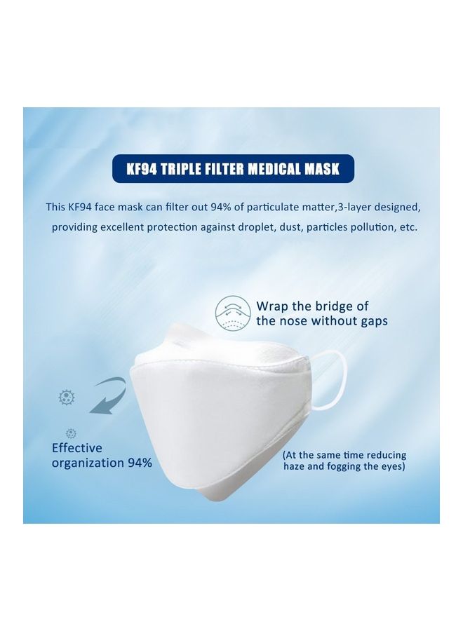 KF94 3-Layer Protective Face Mask (10Piece/Pack) - Image 3