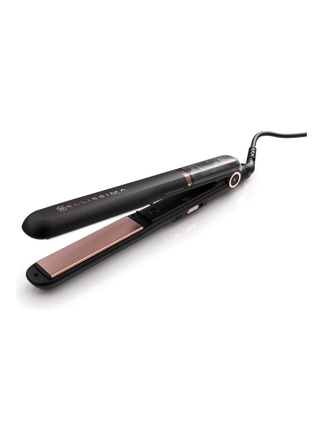 BELLISSIMA Professional Steam Hair Straightener Black / Rose Gold  - Image 3