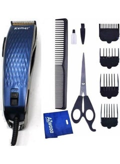 Kemei KM-4804 Electric Hair Clipper And Trimmer Blue/Black  - Image 1