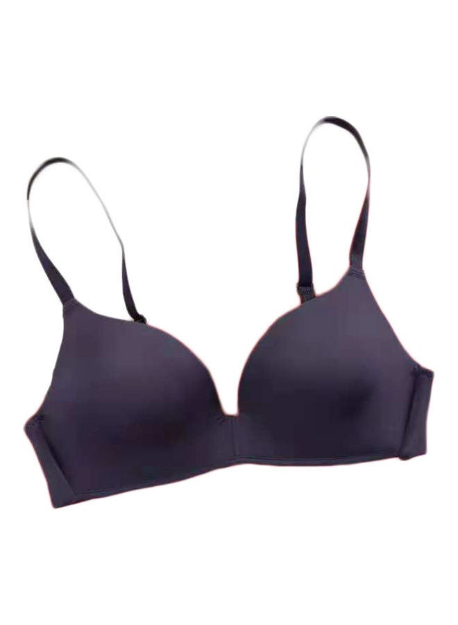Ultra-Thin Push Up Bra Blue 