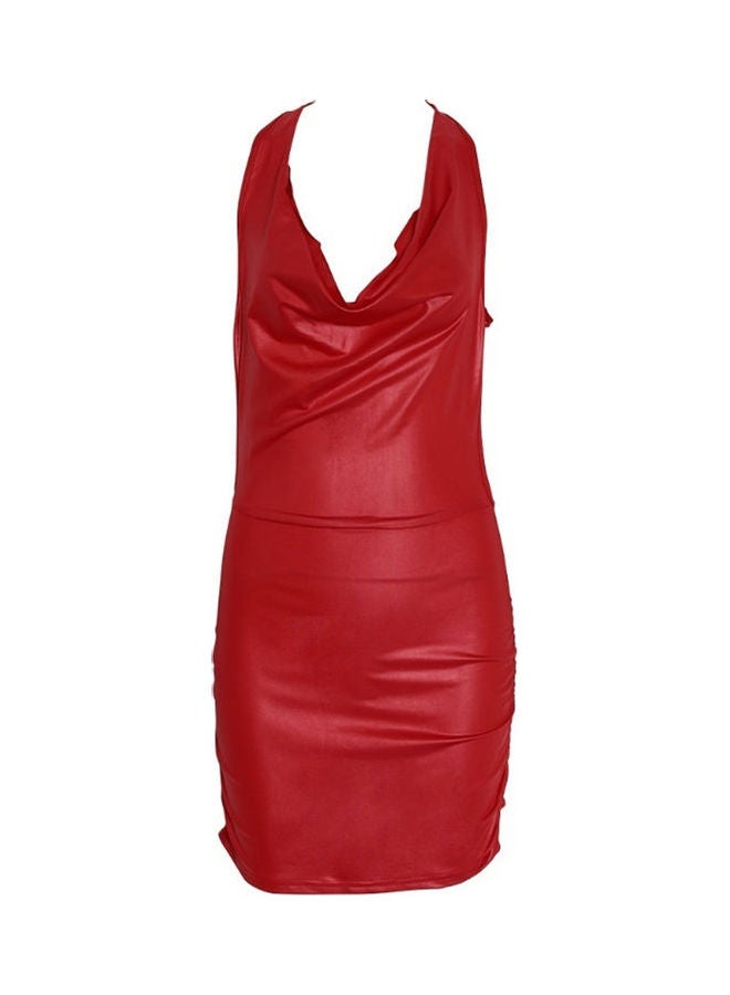 Generic Mini Bodycon Dress Red 