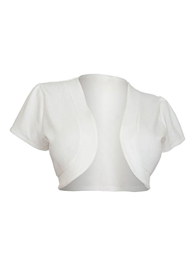 Generic - Bolero Shrug Short Coat White - Image 1
