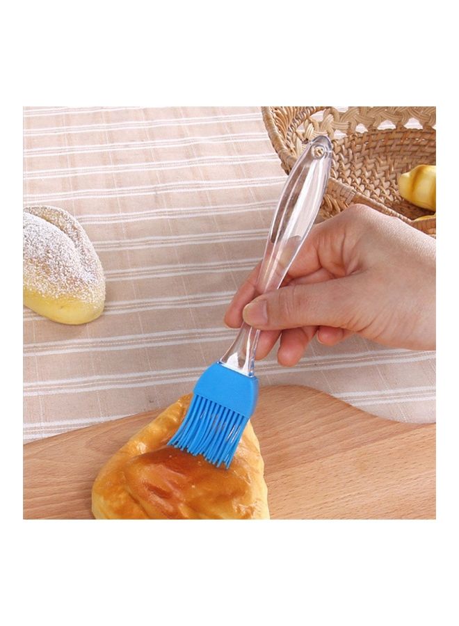 Pastry Baking Oil Brush Blue/White 16 x 3cm - Image 2
