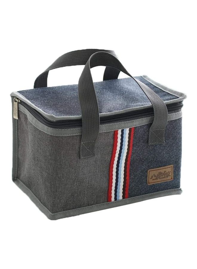 Insulated Lunch Bag Blue 23 x 16cm
