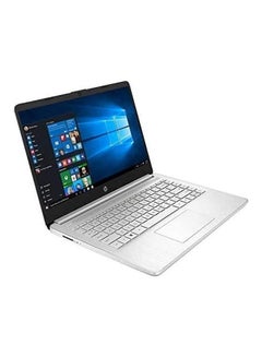 HP 14-DQ1077WM (Upgraded Version) Laptop With 14-Inch Display, 10th Gen Core i3 1005G1 Processor/8GB RAM/256GB SSD/Intel UHD Graphics/Windows 10 English silver  - Image 2