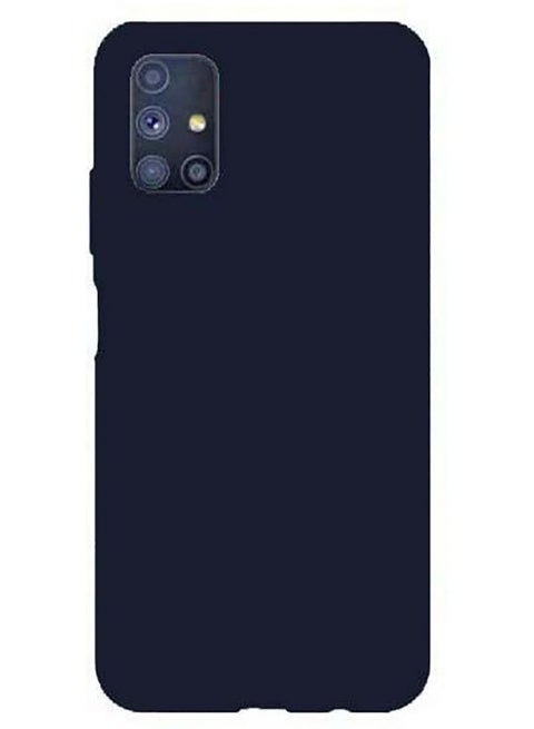 High Protection Silicon Back Cover For Samsung Galaxy M51 Blue