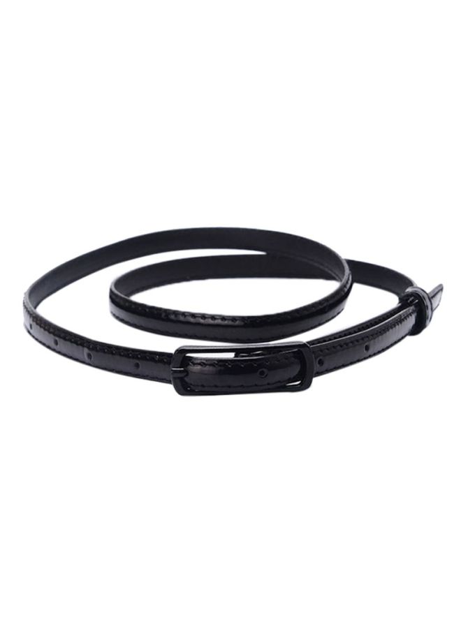 PU Leather Belt Black