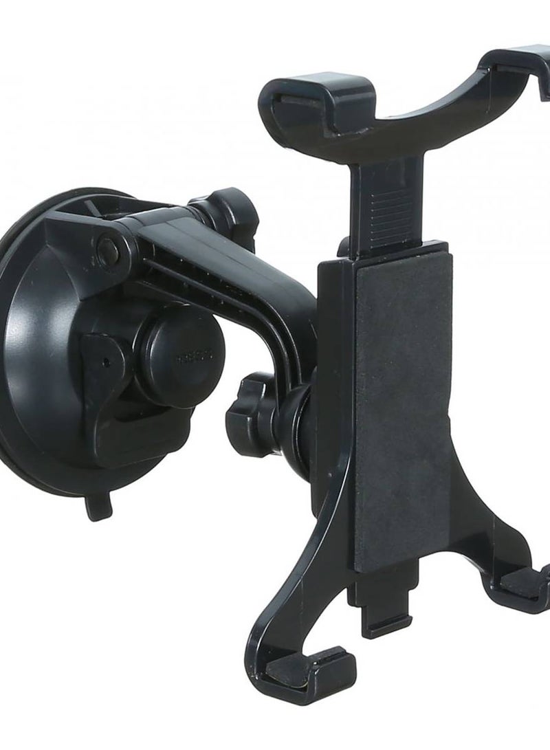 UNIVERSAL Adjustable Car Headrest Mount Holder For iPad/Tablet Black - Image 1