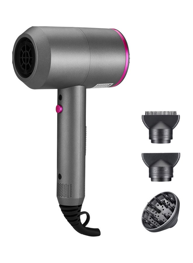 Generic - Adjustable Hair Dryer Nozzles With Diffuser Set Grey 30x9x24cm - Image 1