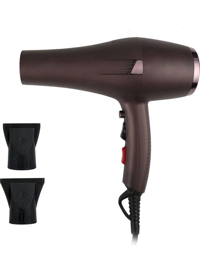 Generic Multi-Functional Hair Dryer With Wind Collecting Nozzle Set Coffee 32x10.5x25cm - Image 1