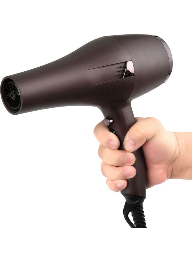 Generic Multi-Functional Hair Dryer With Wind Collecting Nozzle Set Coffee 32x10.5x25cm - Image 2