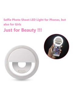 Generic LED Selfie Ring Light White  - Image 3