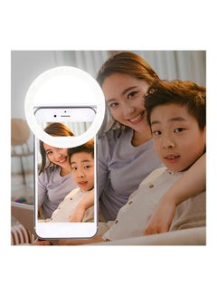 Generic LED Selfie Ring Light White  - Image 4