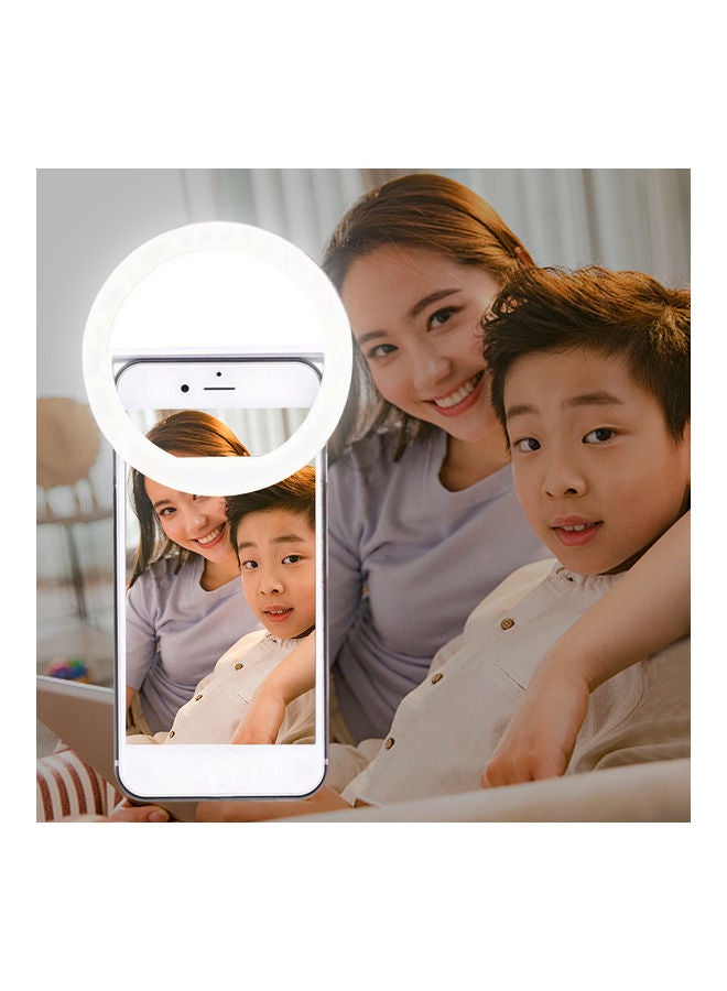 LED Selfie Ring Light White  - Image 4