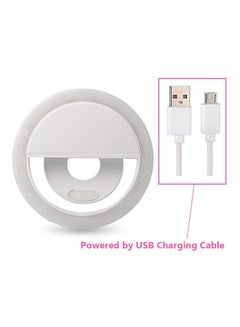 Generic LED Selfie Ring Light White  - Image 2