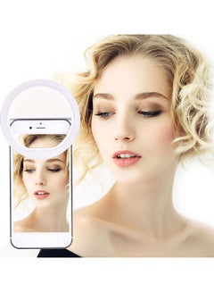 Generic LED Selfie Ring Light White  - Image 3