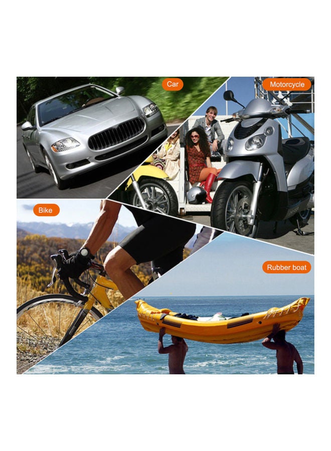 منفاخ هواء أرضي محمول للدراجة - Image 2