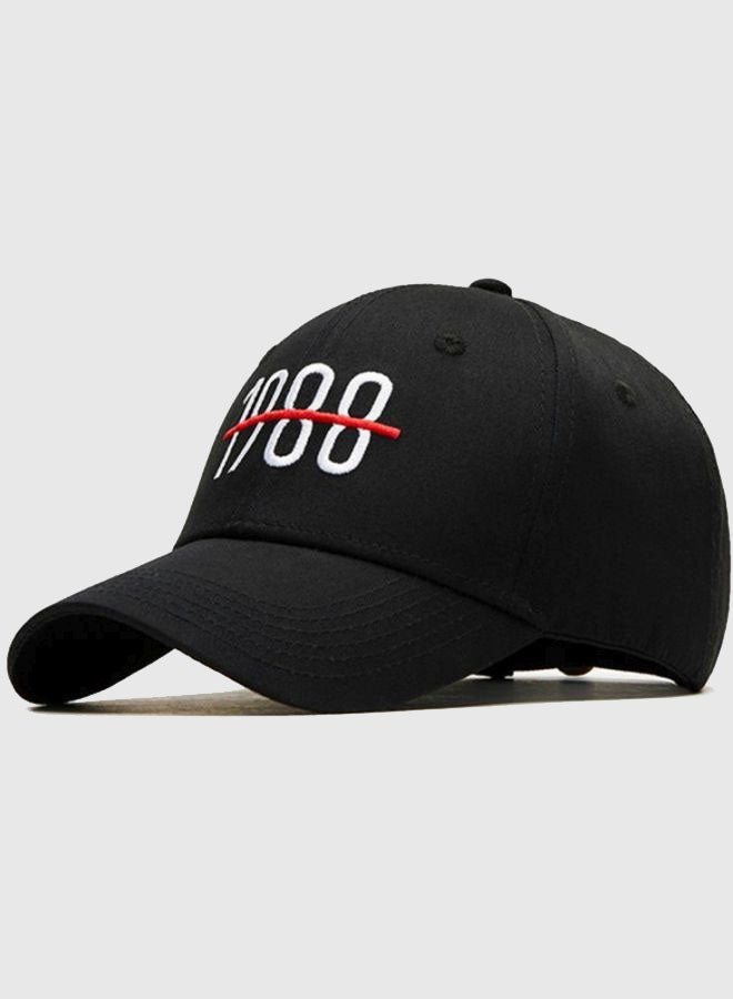 Sharpdo Baseball Cap Black/White/Red - Image 1