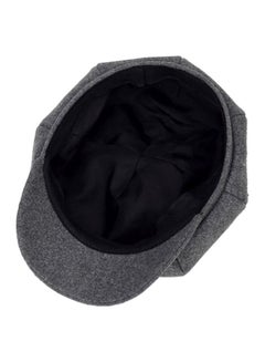 Sharpdo Woolen Octagonal Cap Grey  - Image 2