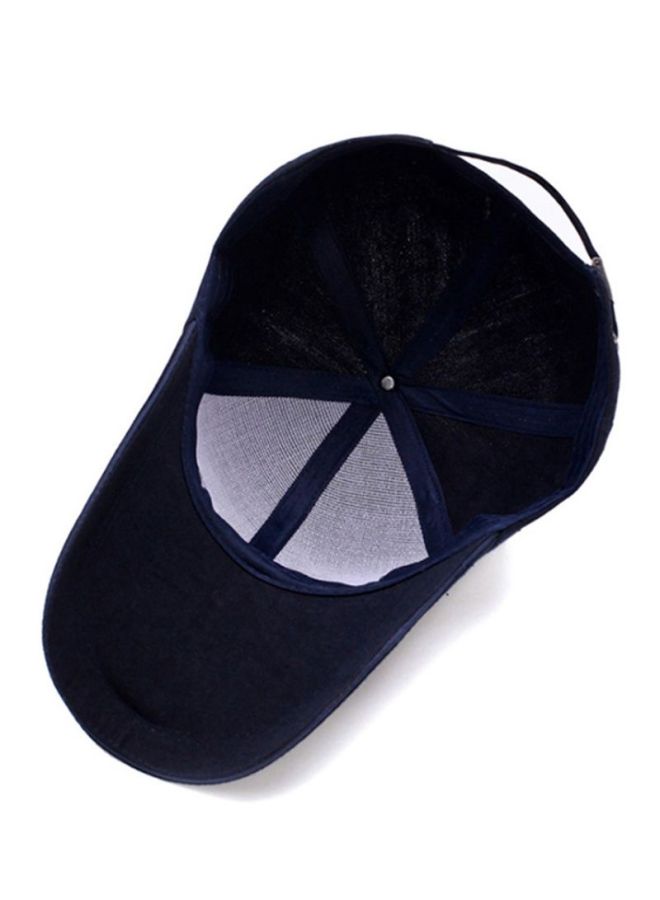 Sharpdo - Casual Cotton Blend Cap Blue - Image 1
