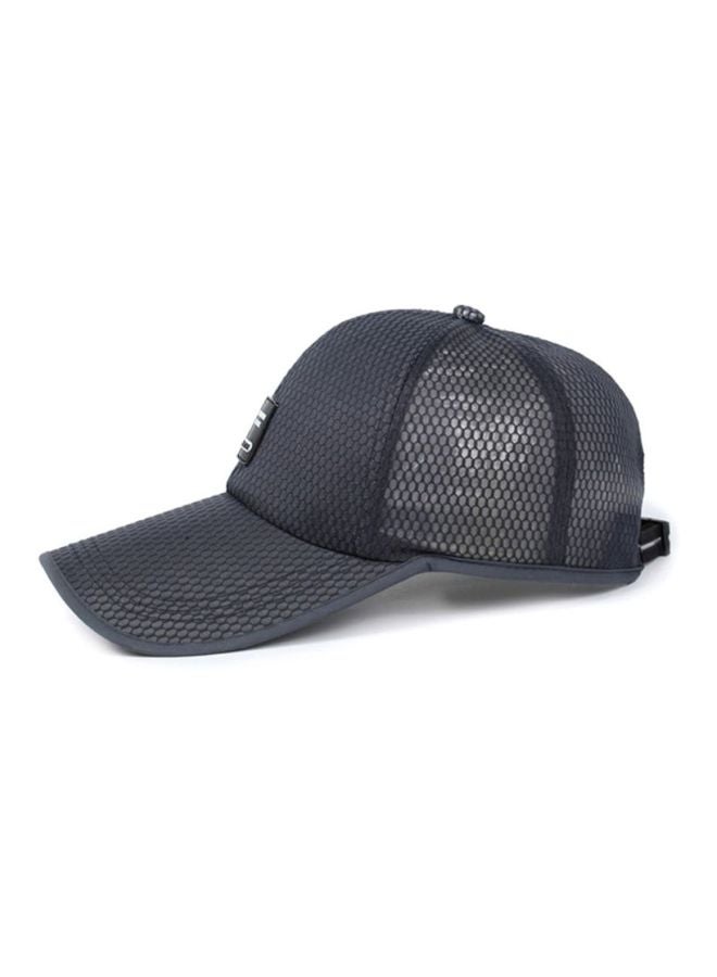 Sharpdo Casual Cotton Blend Cap Black  - Image 3