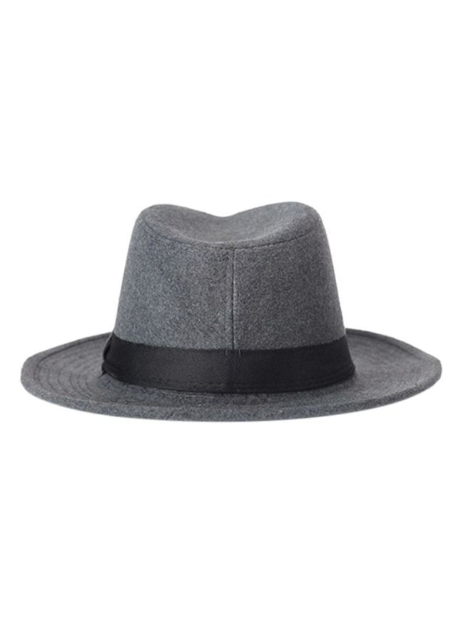 شاربدو قبعة كاجوال من مزيج قطني رمادي/أسود - Image 1