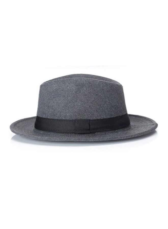 شاربدو قبعة كاجوال من مزيج قطني رمادي/أسود - Image 2