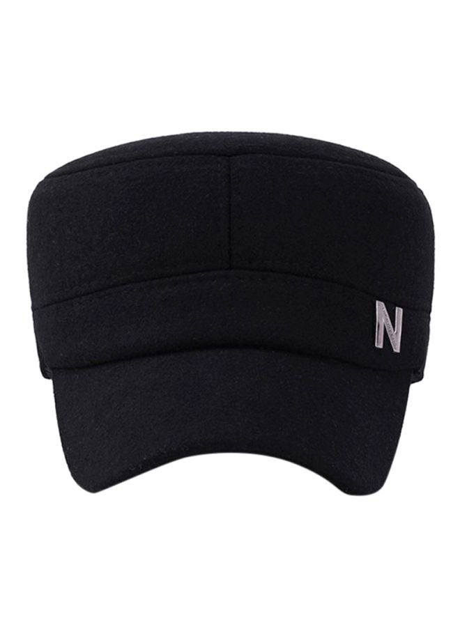 Sharpdo Casual Cotton Blend Cap Black  - Image 1
