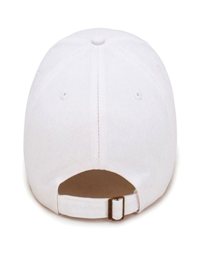 Sharpdo Baseball Cap White/Orange - Image 2