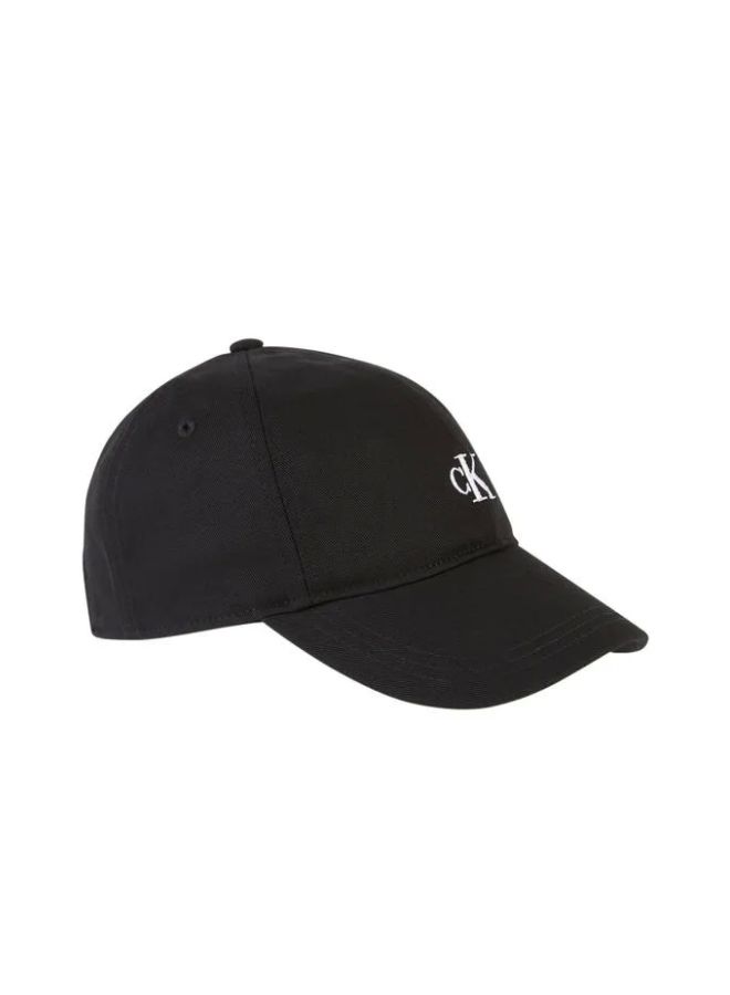 CALVIN KLEIN Logo Embroidered Cap Black/White  - Image 3