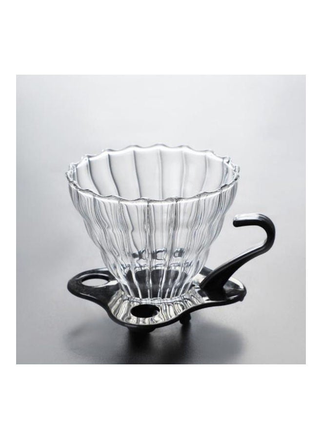 AnneFish - Glass Coffee Funnel Clear 8.5x10cm - Image 1