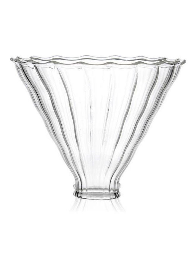 AnneFish - Glass Coffee Funnel Clear 8.5x10cm - Image 1
