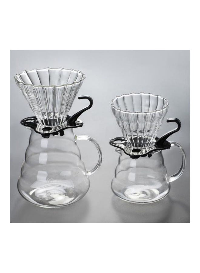AnneFish - Glass Coffee Funnel Clear 8.5x10cm - Image 1
