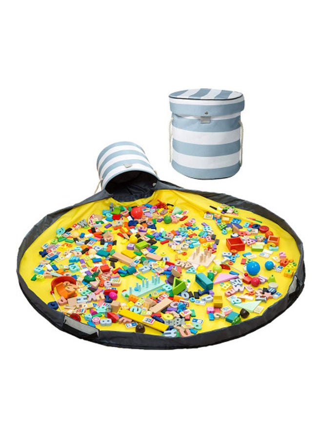 Beauenty Kids Toy Storage Bag Blue/White 32x34x4cm - Image 1