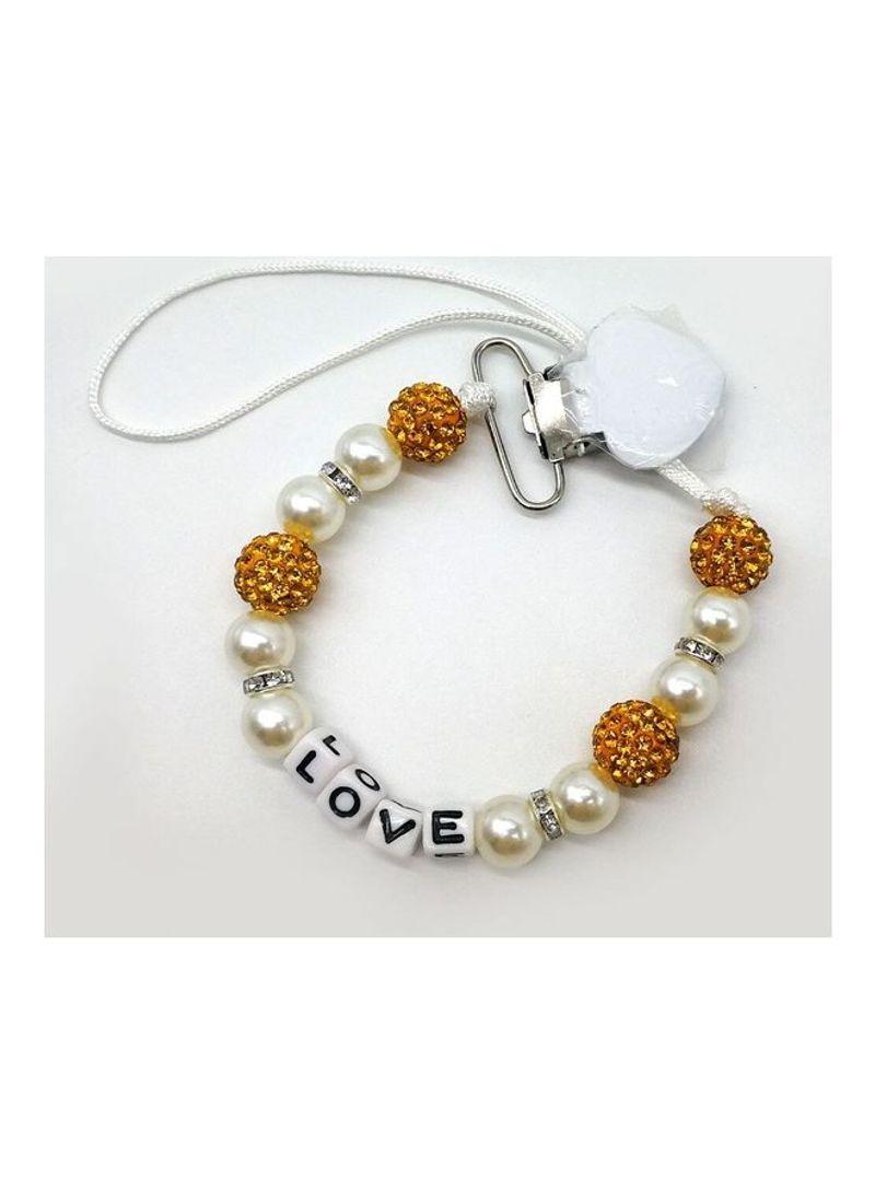 1-Piece Creative Color Block Baby's Pacifier Chain - Image 1